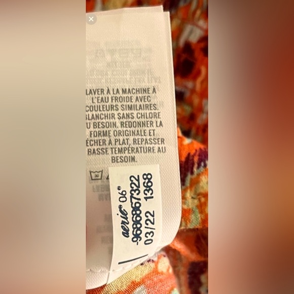 NWOT~Aerie Smocked Waist Mini Dress ~ Size XXL - Picture 9 of 11